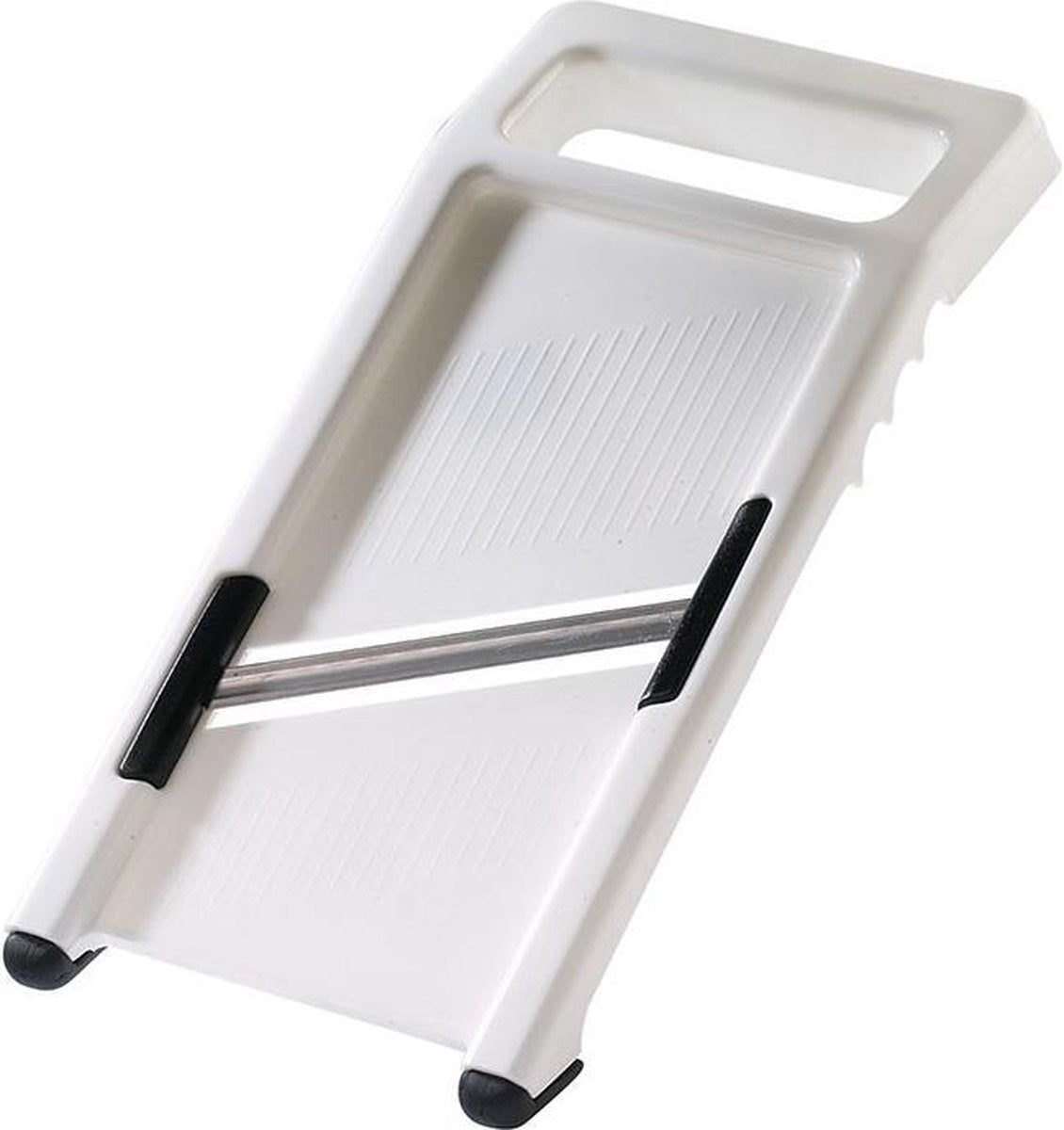 Westmark vegetable slicer, stainless steel plastic, famos, white black silver, 11322270