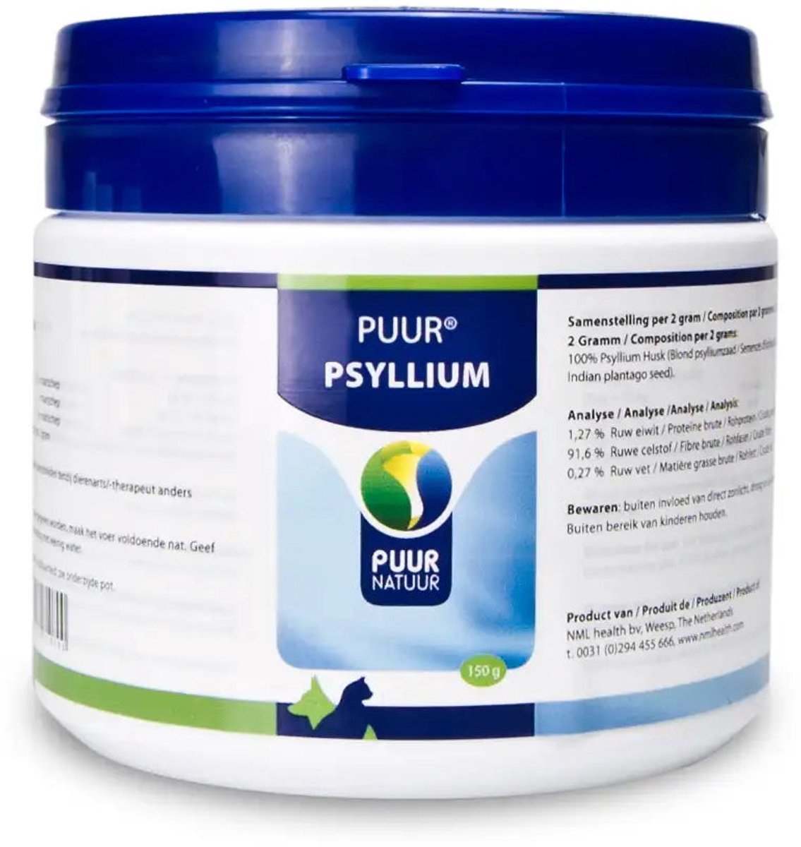 Bellobox pure psyllium (150g) - natūralūs šunų užkandžiai -