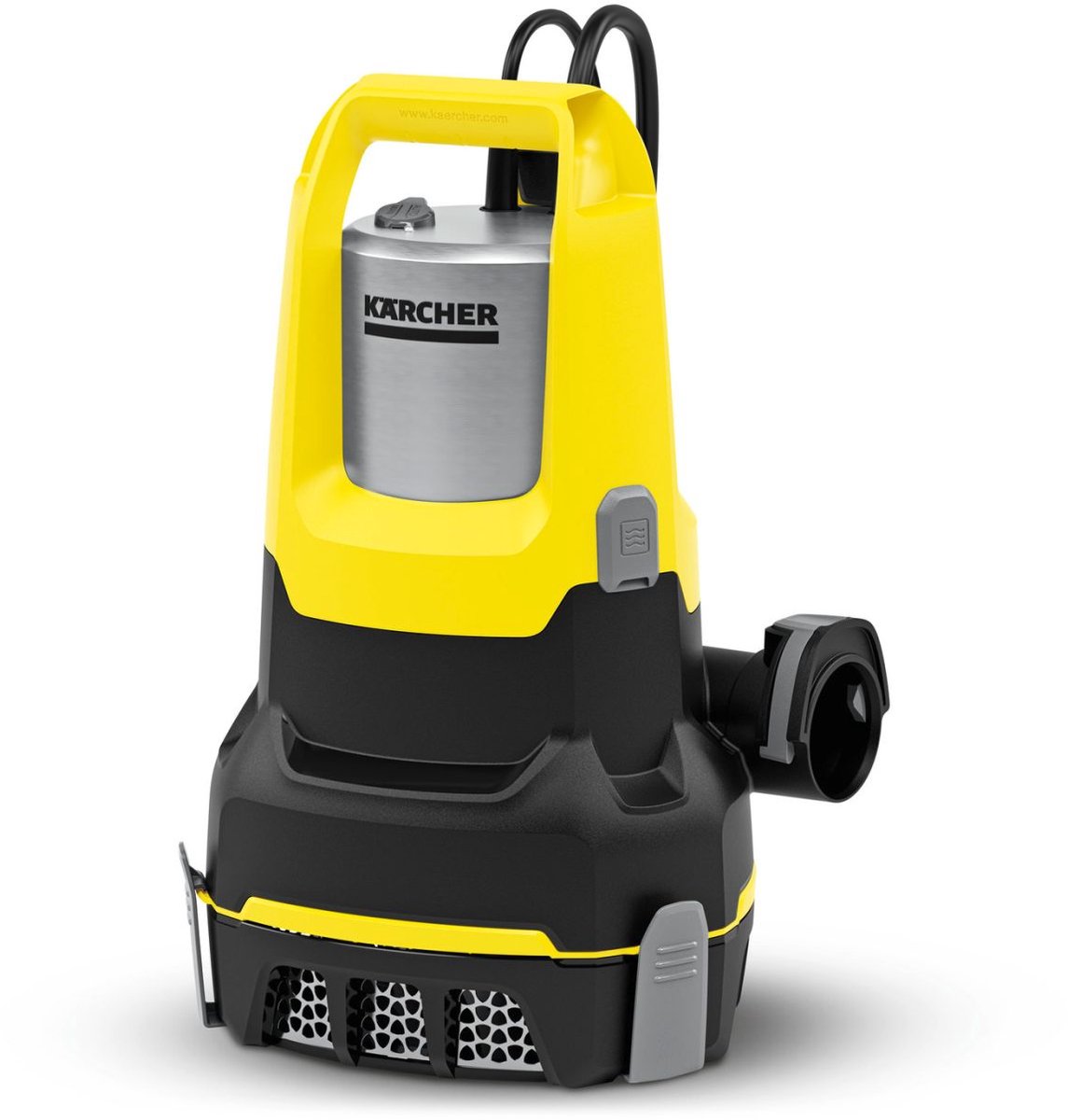 Kärcher sp 17 000 plochý snímač hladiny ponorné čerpadlo - vodný výkon 17 000 l h - ploché sanie do 1 mm - zrnitosť max. 5 mm