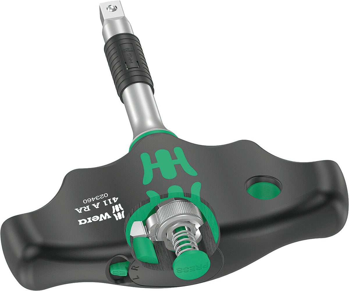 Wera ratchet screwdriver head length: 45 mm