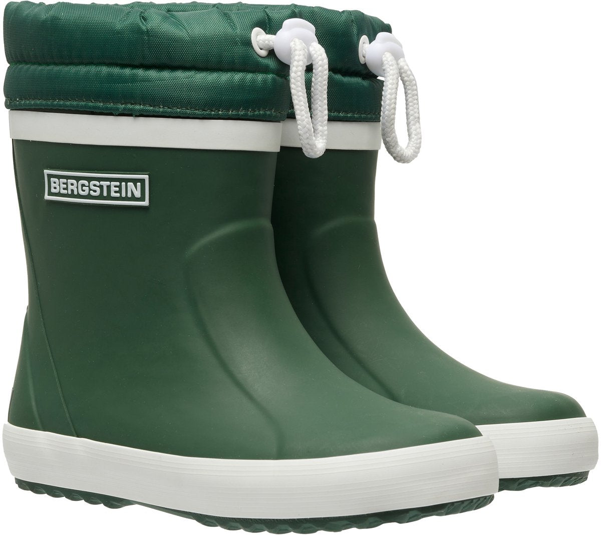 Bergstein classic thermo – gevoerde regenlaarzen kinderen – winterlaarzen – jongens meisjes – dark green 29