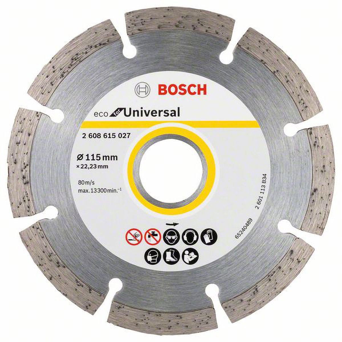 Bosch eco för universal - diamantskiva - 115 mm - segment