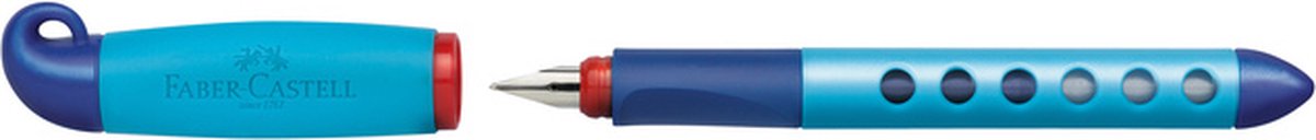 Faber-castell school fountain pen - scribolino - right-handed - blue - fc-149847