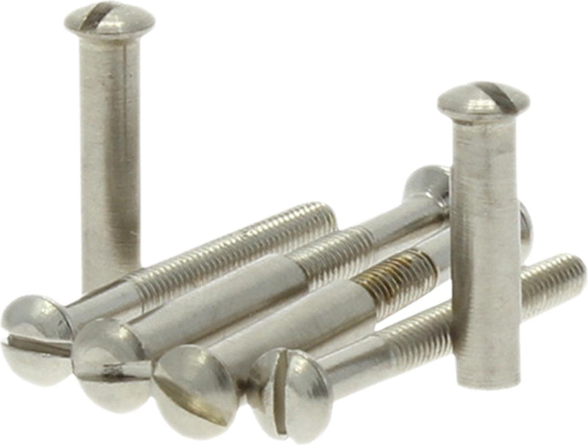 Starx patent bolt m4x38mm nickel plated - 4 pieces