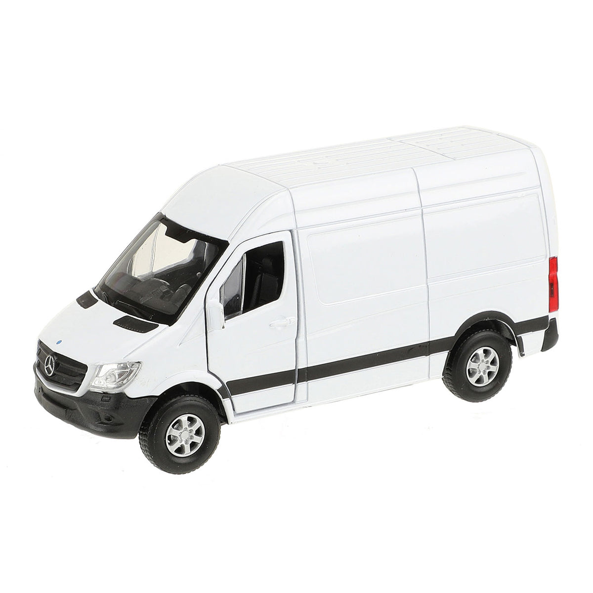 Welly mercedes-benz sprinter panelový autobus model auta - 1:34