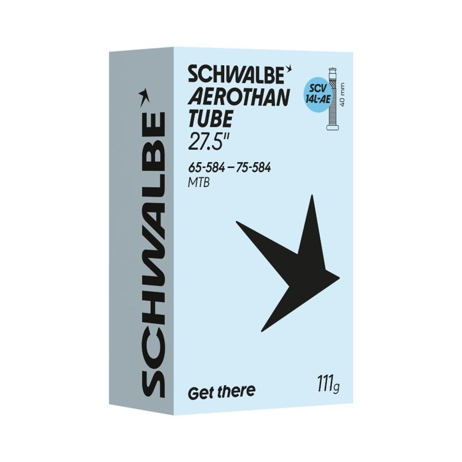 Schwalbe inner tube aerothan scv14l-ae 27.5 65 75-584 40mm