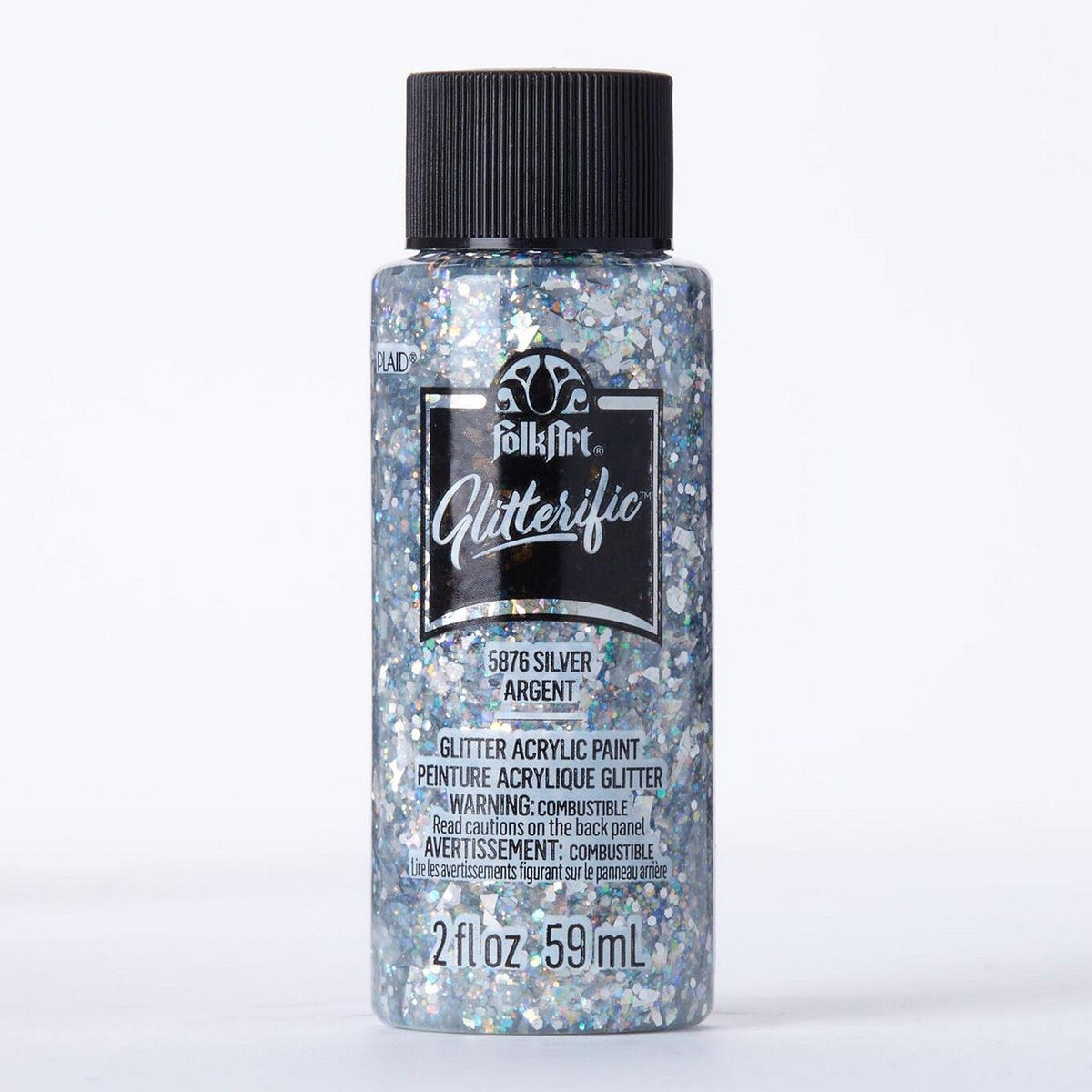 Folkart • cores brilhantes prata 59ml