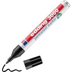 Permanent marker edding 3000 1.5 - 3mm black