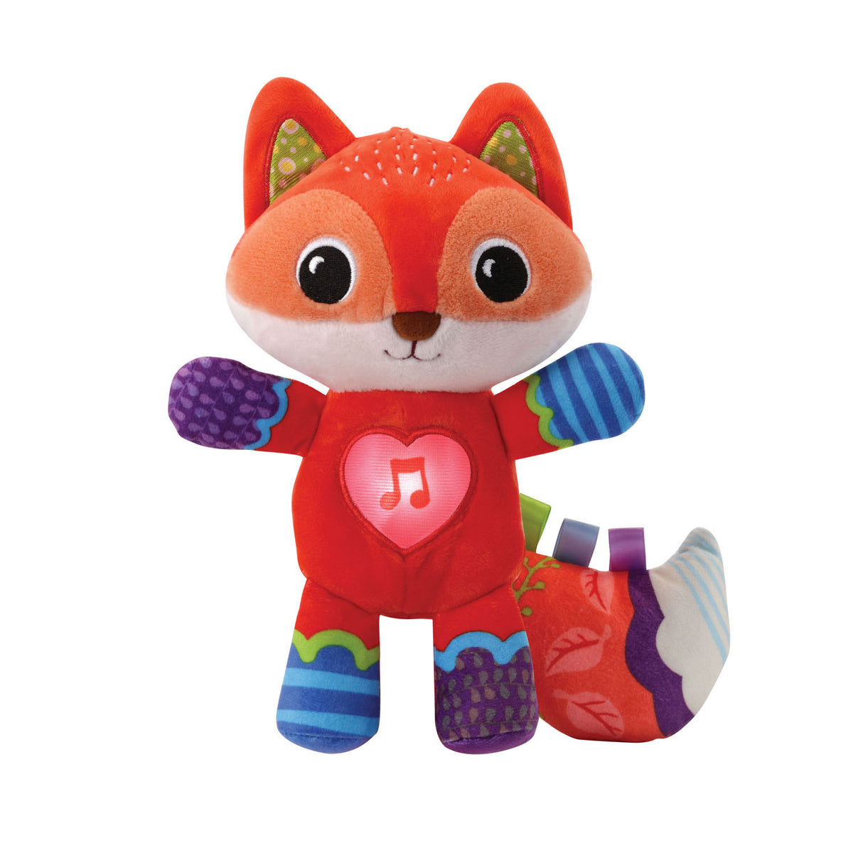 Vtech animal friends fox cuddly toy - interactive activity center - educational baby toys - gift - 0 years to 3 years
