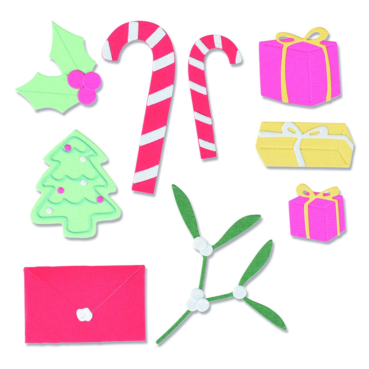 Sizzix • enchimentos de meia com conjunto de matrizes thinlits