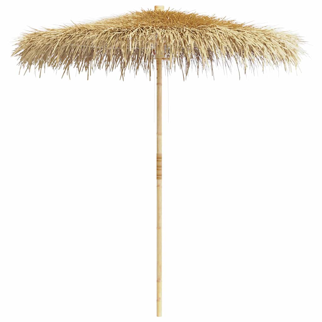Vidaxl Bamboo Parasol with Banana Leaf Roof 210cm