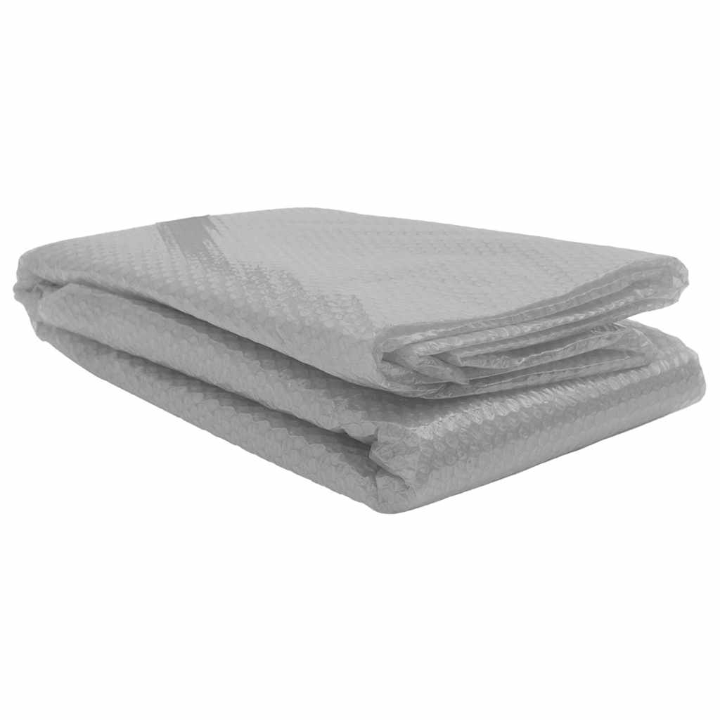 Vidaxl swimming pool liner solar floating 260x160 cm pe gray
