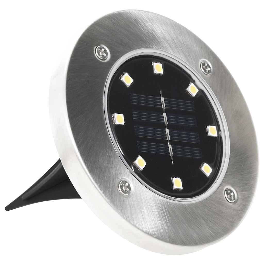Vidaxl ground lights 8 pcs solar led rgb color