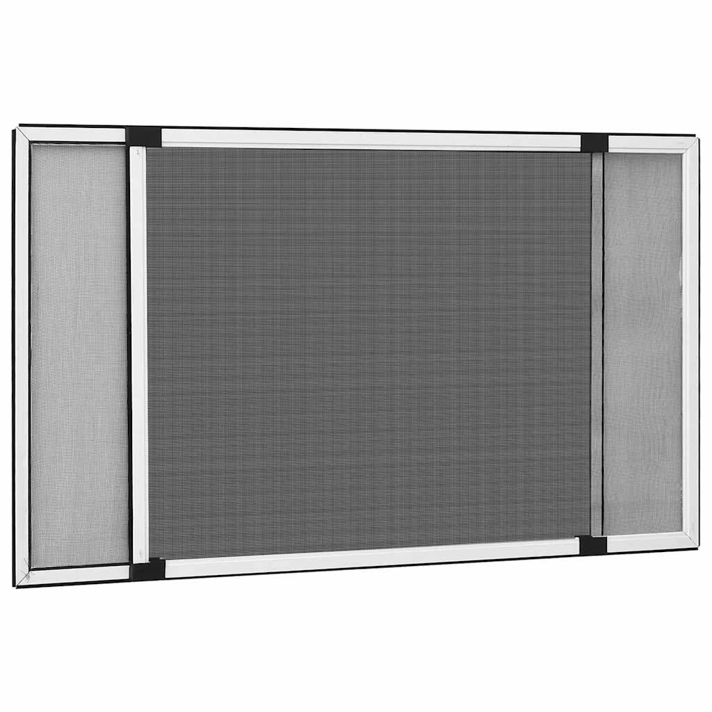 Vidaxx extendable window screen (75-143)x50 cm white