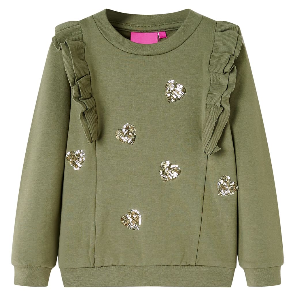 Vidaxl children's sweater 116 khaki