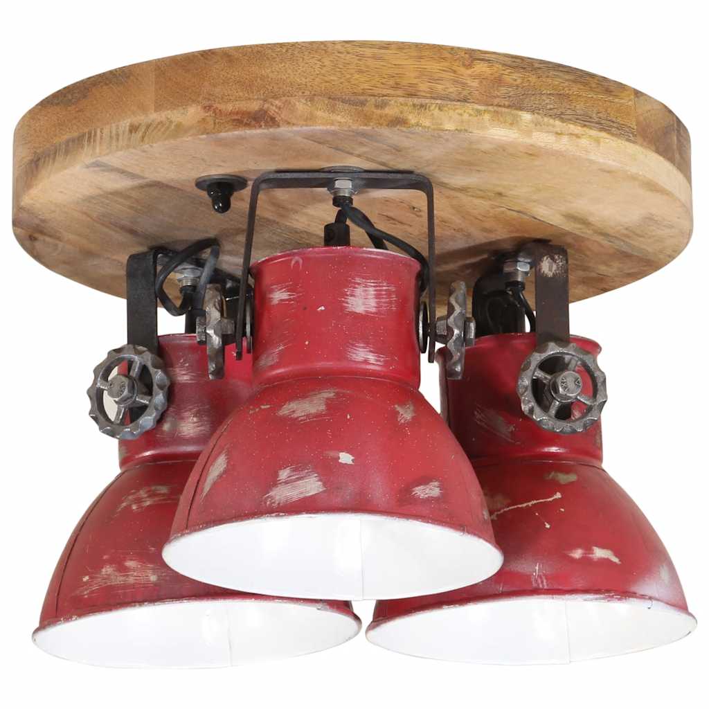 Vidaxx ceiling lamp 25 w e27 35x35x25 cm weathered red
