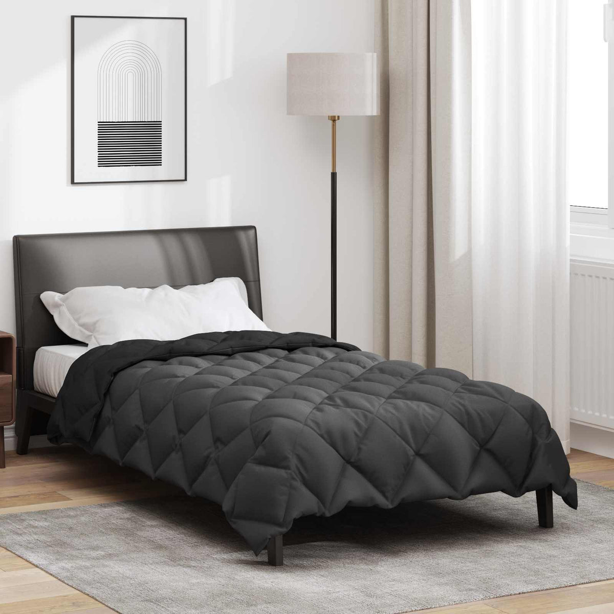Vidaxl winter dekbed 135 x 200 cm 450 gsm microfiber (100% polyester)