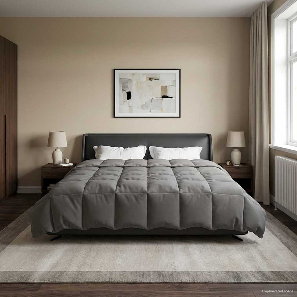 Vidaxl winter dekbed 200 x 200 cm winter microfiber (100% polyester)