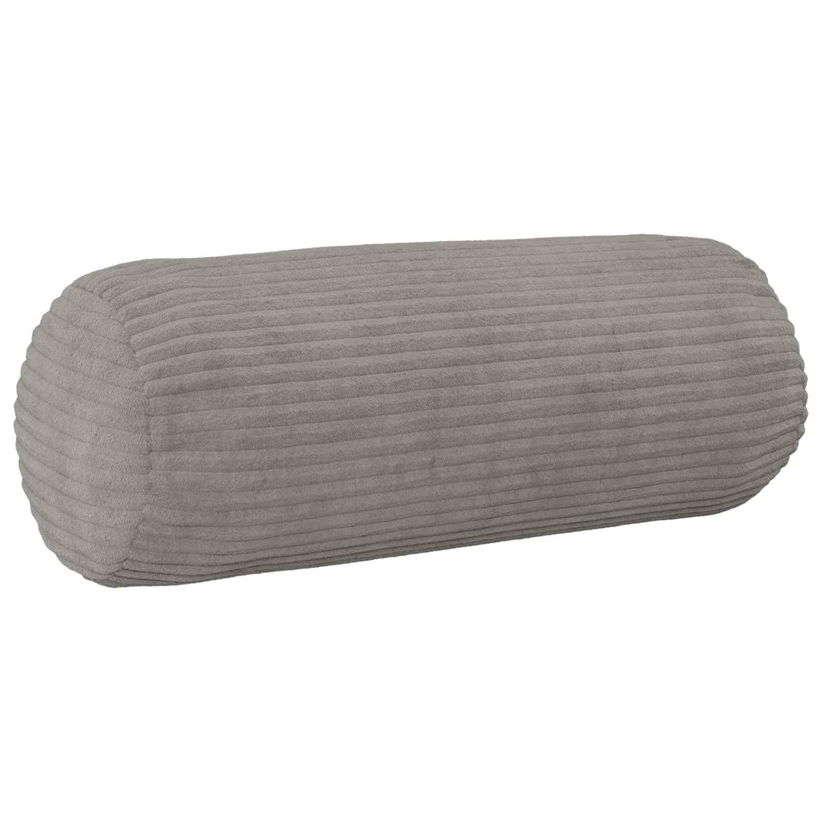 Vidaxl kussensloop 6 st heerlen lichtgrijs ø 15 x 40 cm corduroy