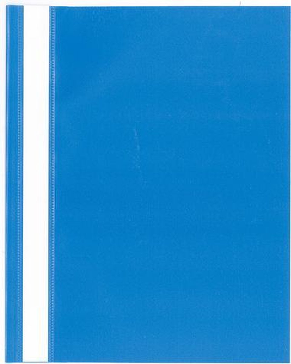 Kangaro snelhechtermap - formaat a5 - materiaal pp - blauw - doos a 25 stuks