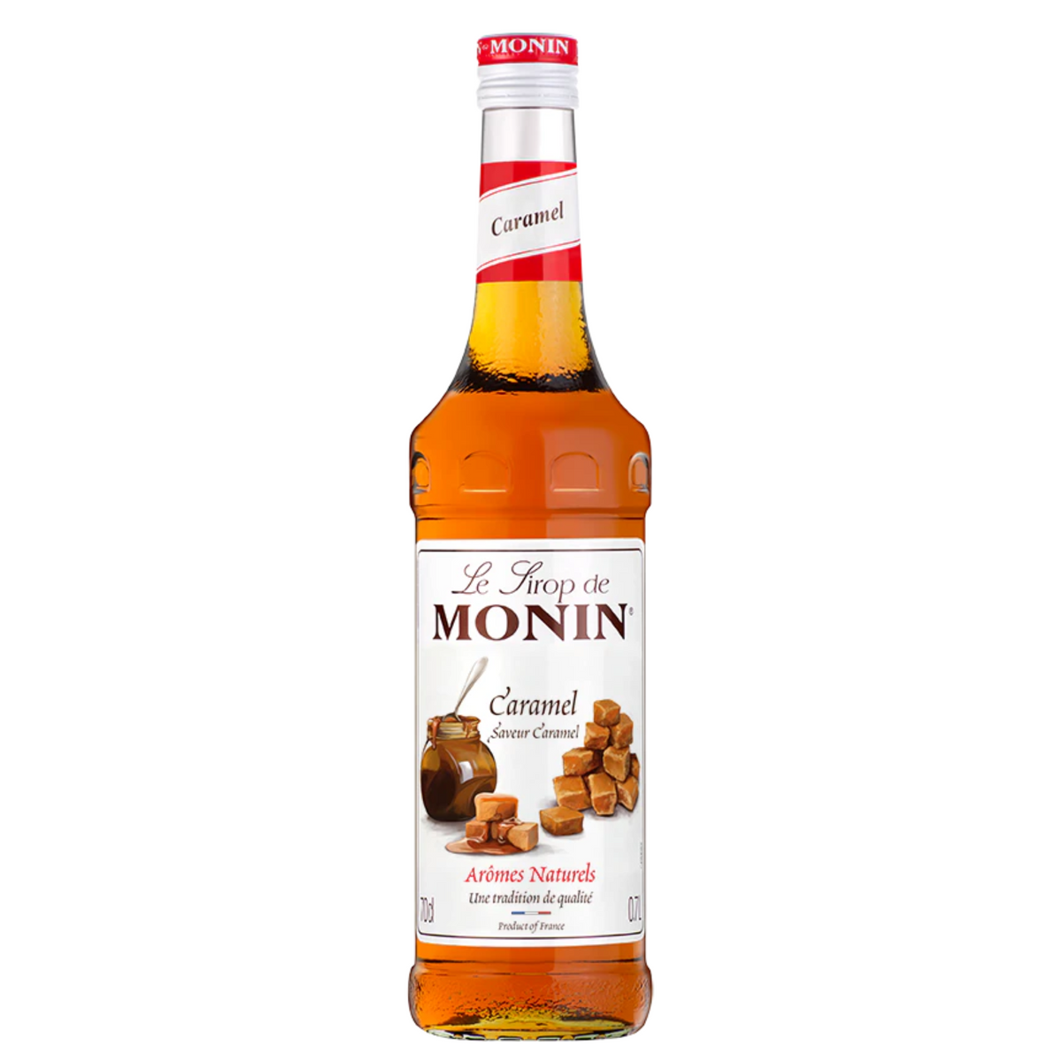 Monin syrup caramel + hazelnut