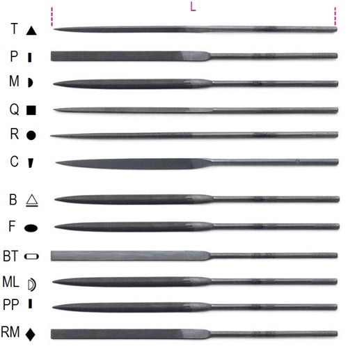 Beta nålfiler 1720f - 017200013