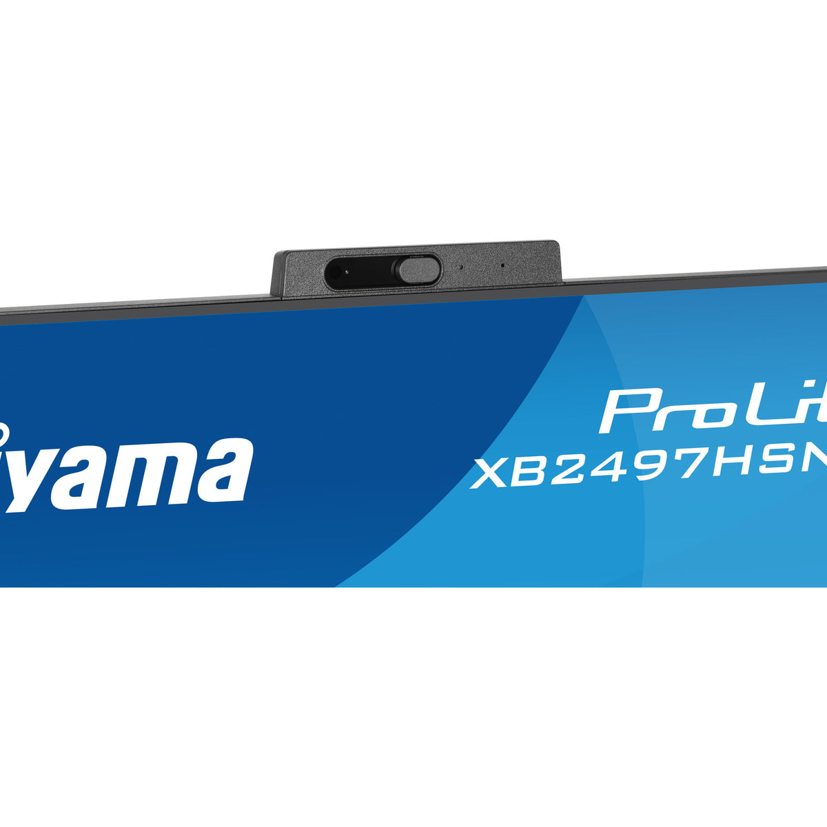 Iiyama prolite xb2497hsnh-b1 23,8 monitor (čierny, HDMI, DisplayPort, LAN, audio, USB-C, webkamera)