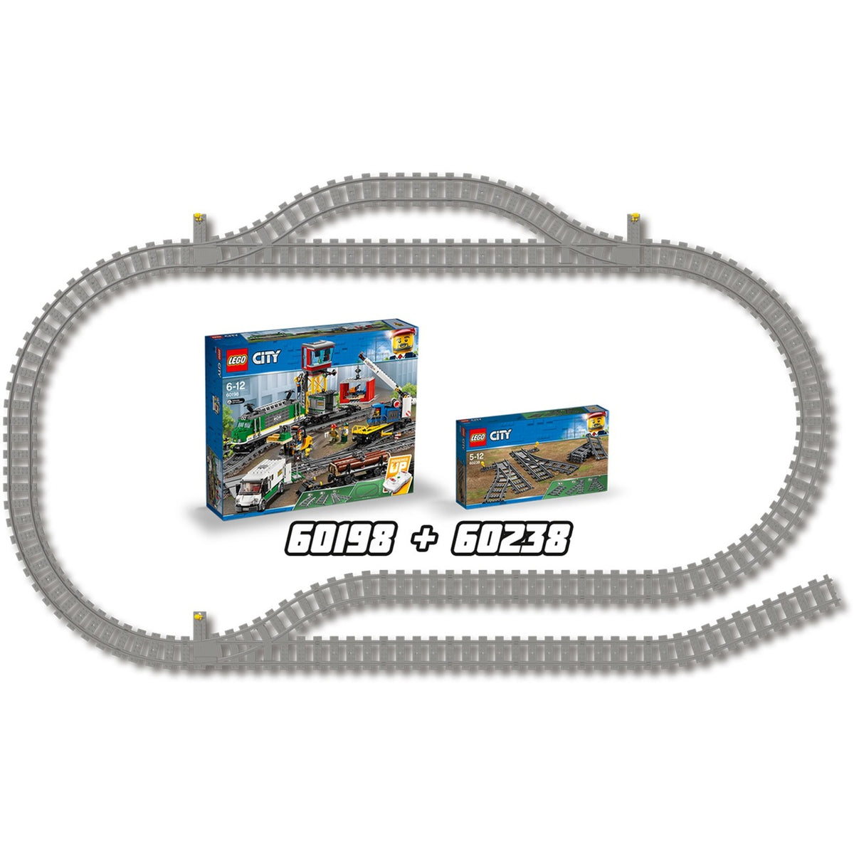 Íosluchtaigh lego cathrach 60238