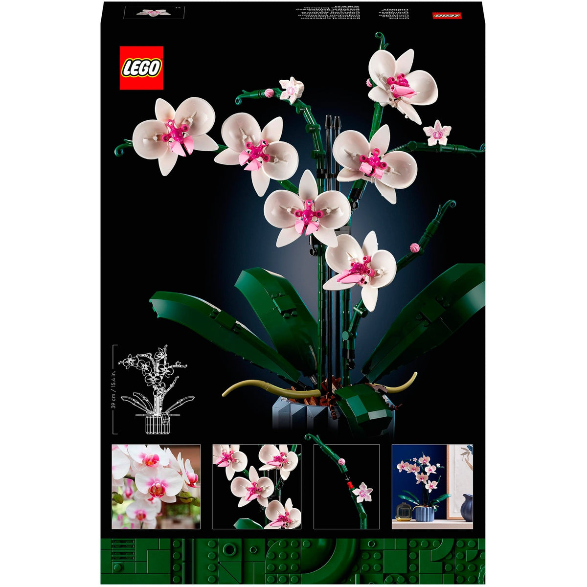 Lego ikony orchidej - botanická sbírka - 10311