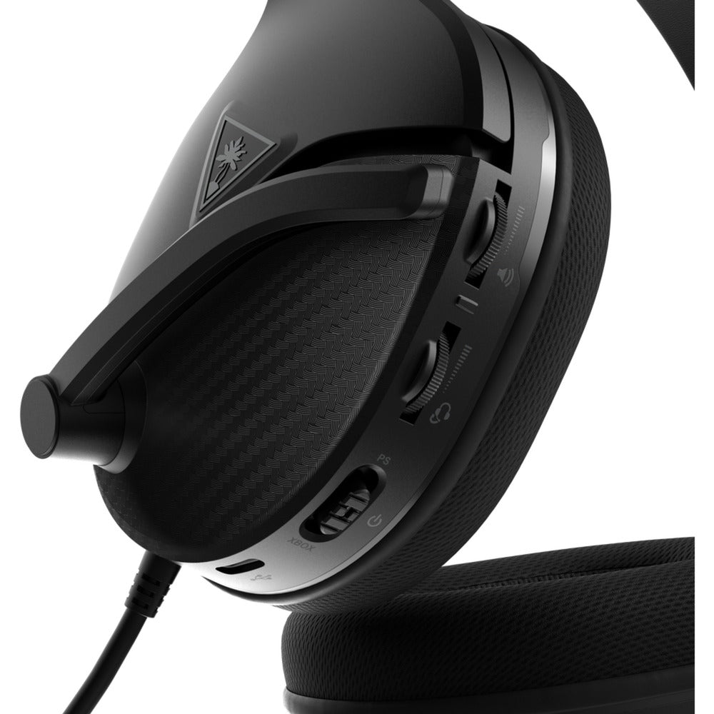 Fone de ouvido intra-auricular para jogos Turtle Beach Recon 200 gen 2 (preto, xbox series x|s, xbox one, ps5, ps4(pro), nintendo switch)