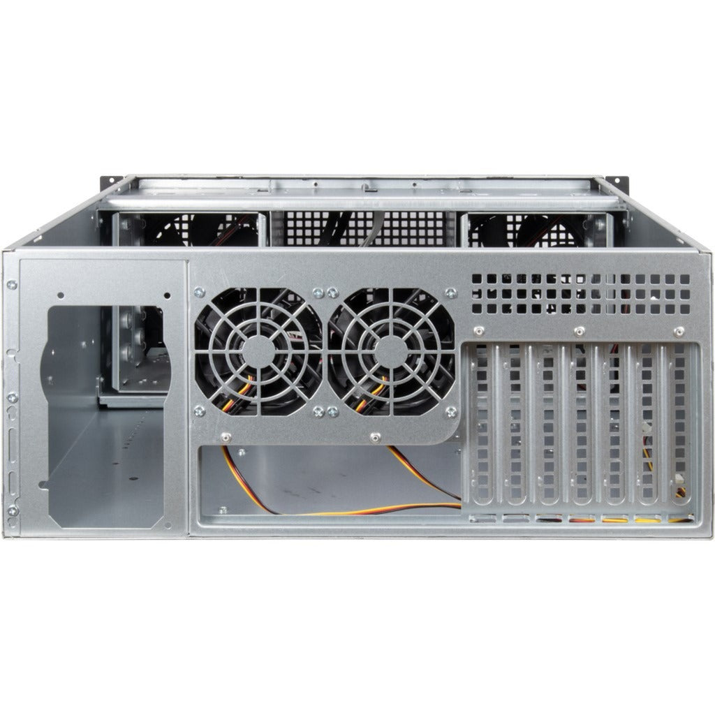 Rackové pouzdro Inter-tech 4u 40248 (černé | 2x USB-A)