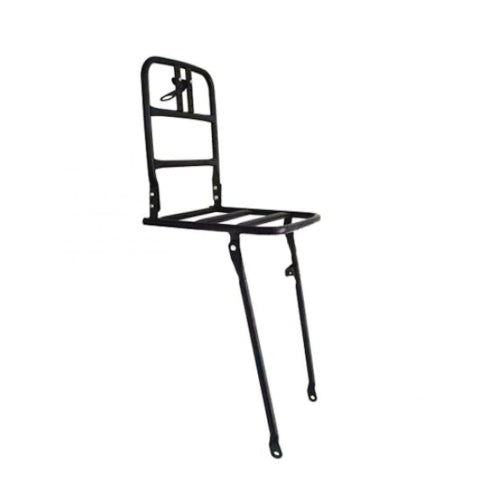Front carrier 24 black aluminum