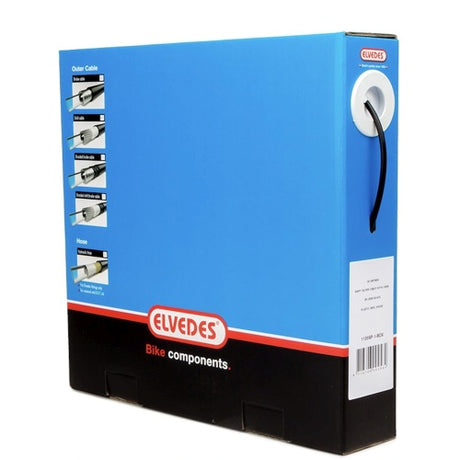 Elvedes outer cable with lining 30 meters Ø5.0mm - black (30 meters in box)