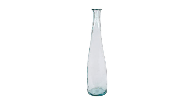 Vaas glas blues 18x80 cm