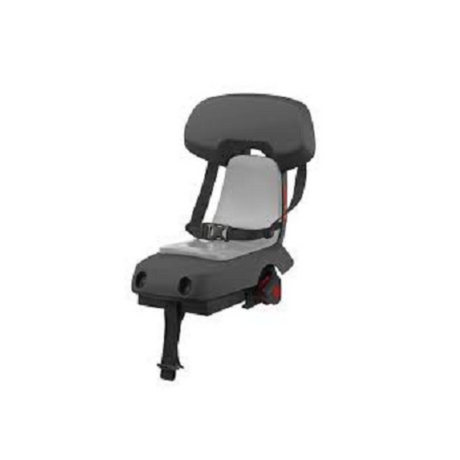 Polisport Guppy junior rear seat. Color: gray