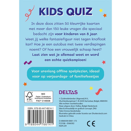 Deltas the best kids quiz (8 years)