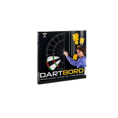 Engelhart longfield double-sided dartboard including 6 darts