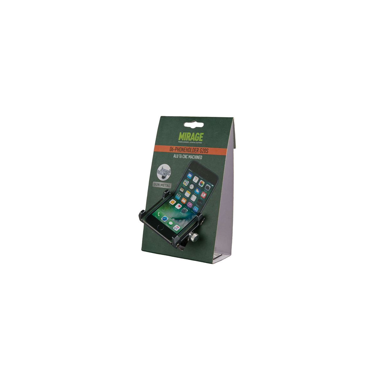 Titular do telefone Mirage G20 Aluminium - Gray