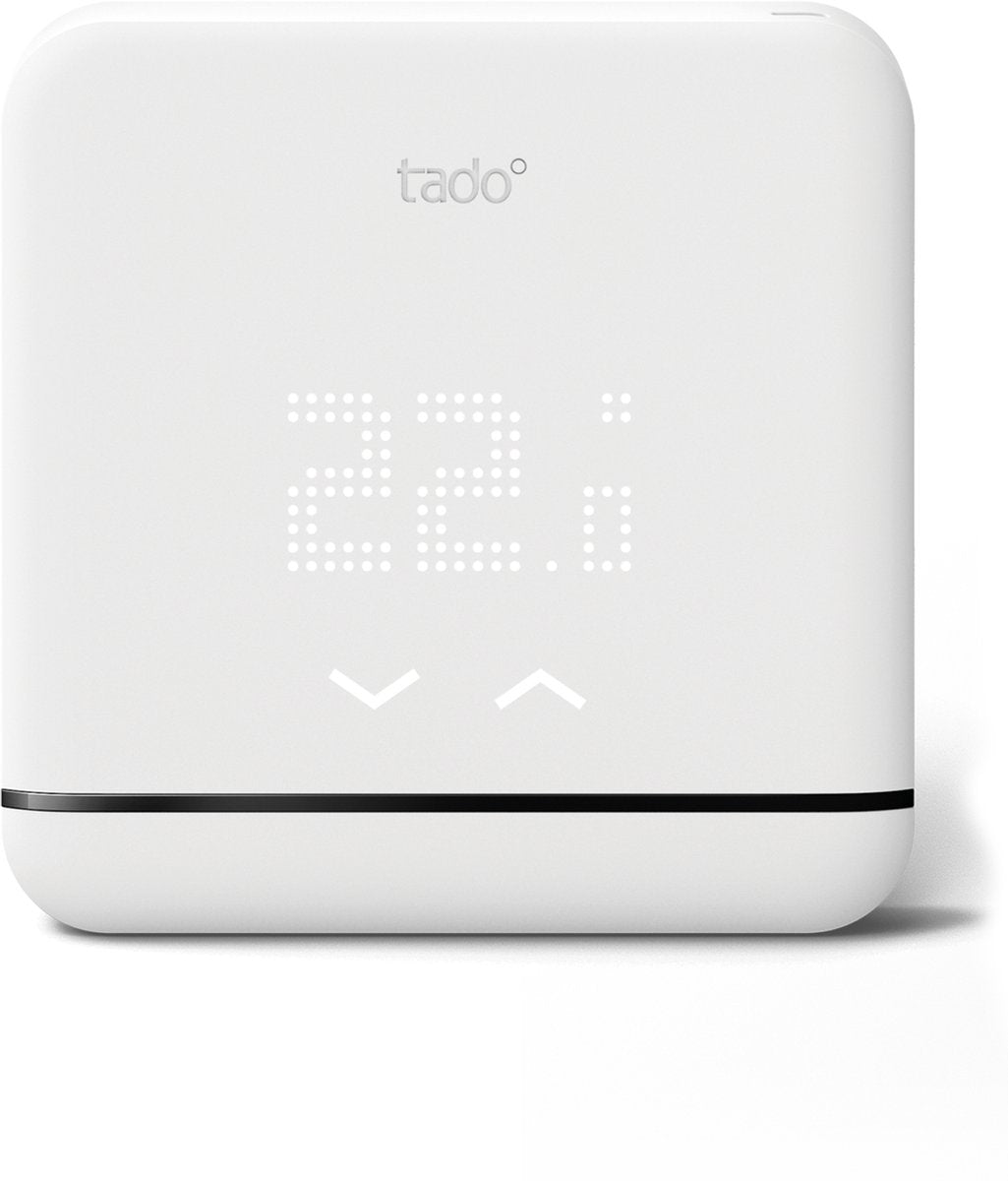 Tado° slimme aircobediening - smart ac control v3+ - voor airco of lucht-luchtwarmtepomp - alleen voor infrarood afstandsbediening met display - appbediening - google home, alexa apple homekit - wit