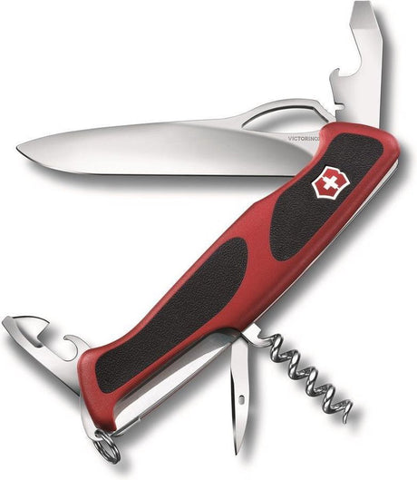 Victorinox rangergrip 61 джобно ножче 11 функции червено черно