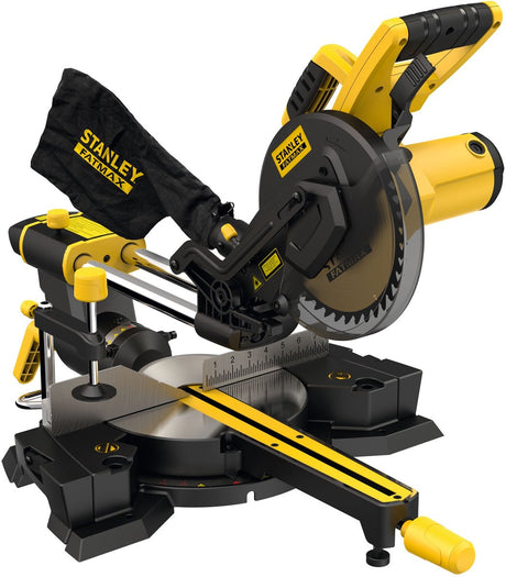 Stanley fatmax 1500w crosscut and miter saw 216mm fme721-qs