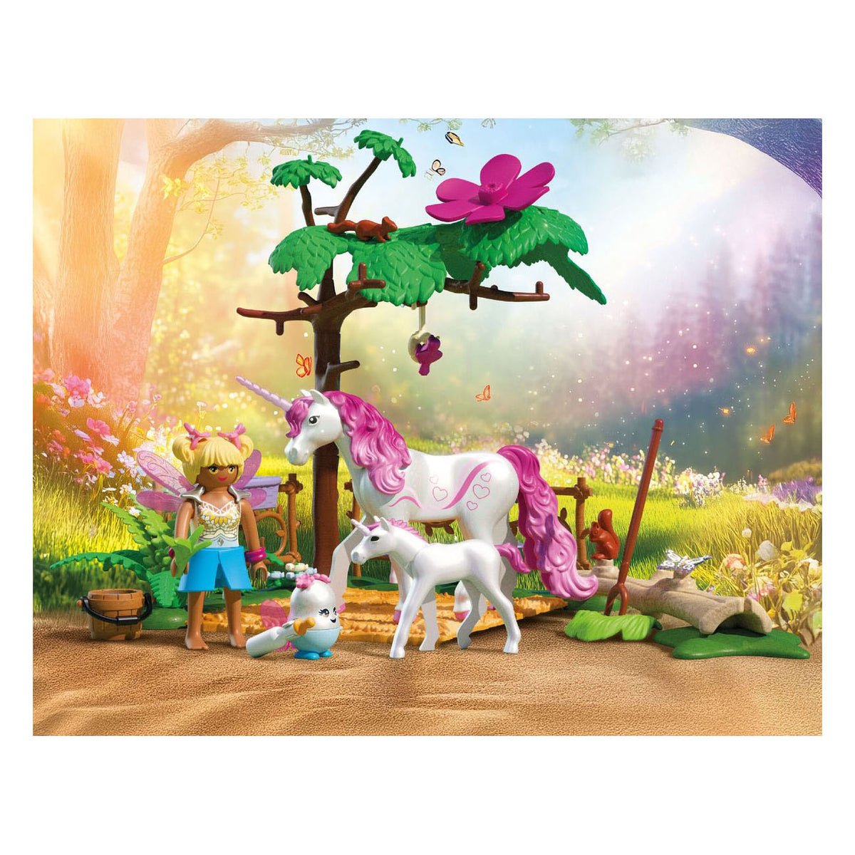 Playmobil magical unicorn stable for mother and foal - 7184