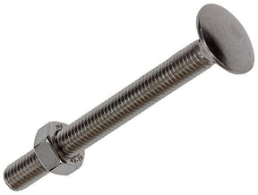 Mack 1019833 - fa csavar + anya rozsdamentes acél 1 db m8 x 80 mm | 10 darab