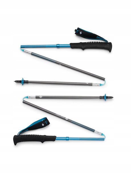 Black diamond distance carbon z poles - 125cm - desert sky