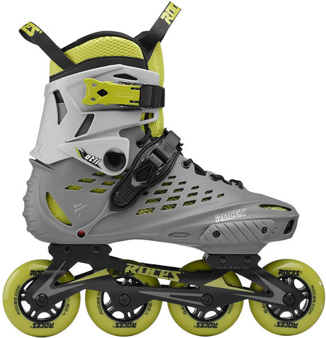 Roces otli 84 inline skates - inline skates - adults - gray yellow - size 47
