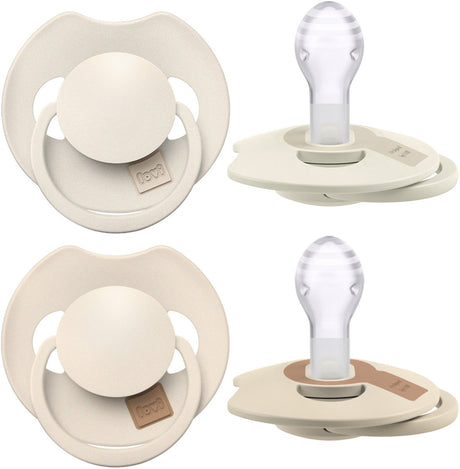 Difrax lovi napp dynamisk - prime - 18+ månader - ljusbeige kräm - 2 st