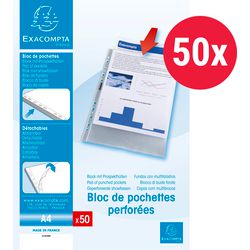 Exacompta показват торбички 31048e pp прозрачни