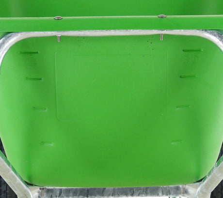 Fort products wheelbarrow f s 165l green HDPE container 2 wheels never leak again