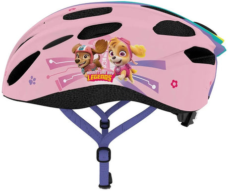 Nickelodeon paw patrol in-mold bicycle helmet girls pink size 52-56 (m)