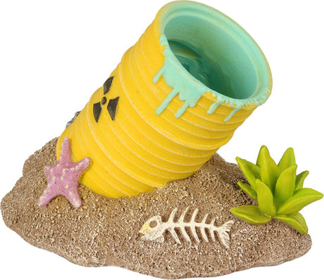 Aqua della radioactive barrel m - 13x8x9cm multicolored
